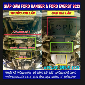 COMBO GIÁP GẦM FORD RANGGER